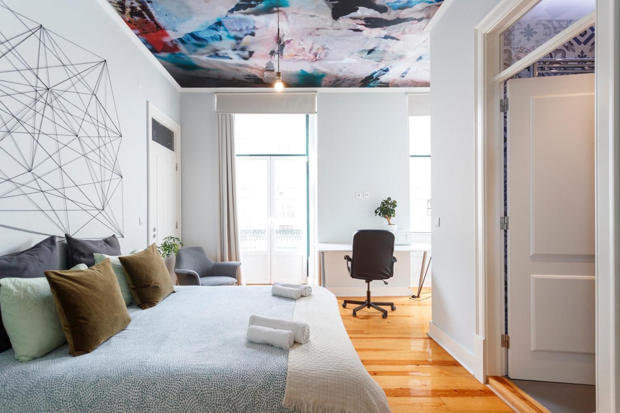 Accommodatie bij particulieren Pleasant Bedrooms In Shared House In The Center Of Praca Da Figueira