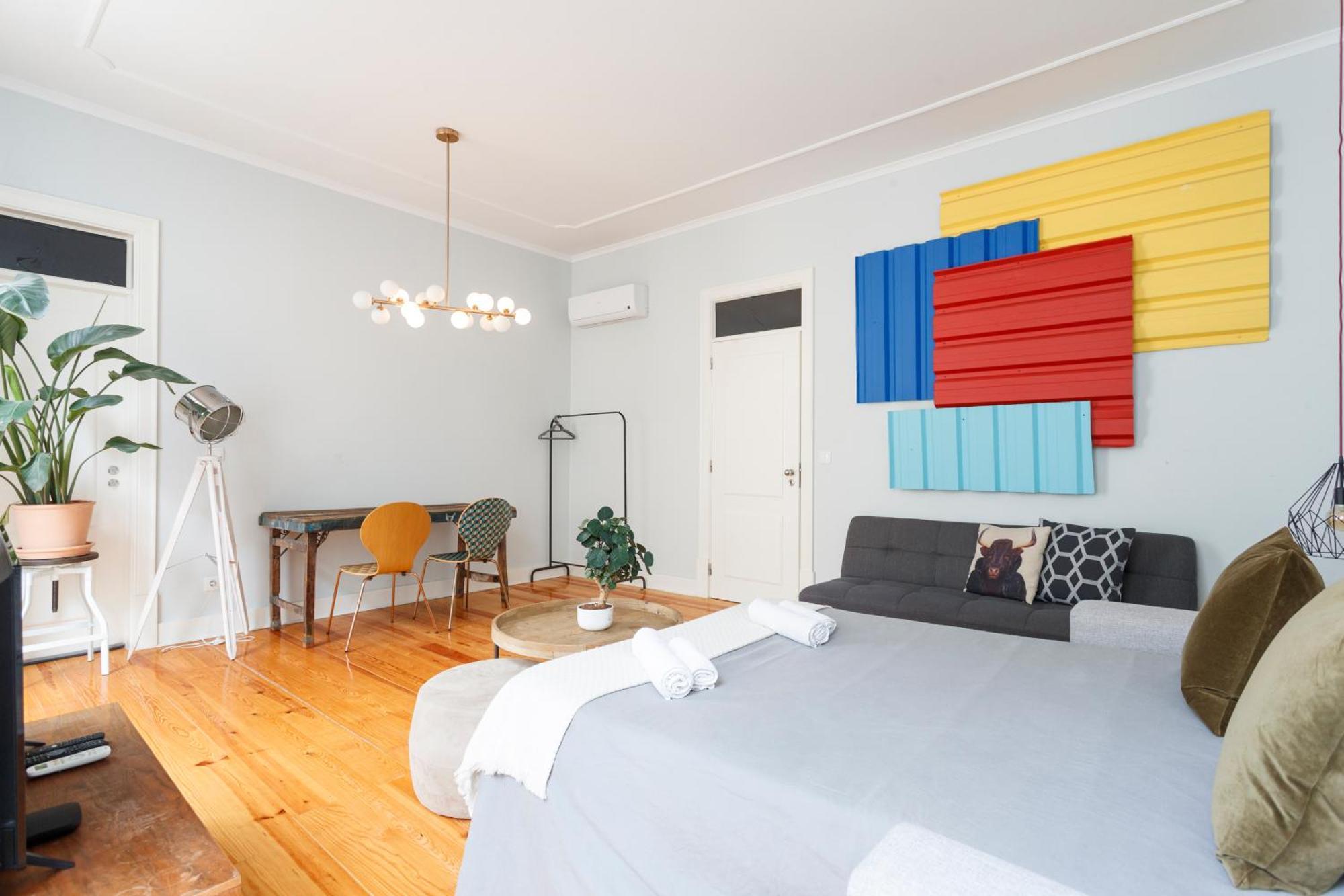 Accommodatie bij particulieren Pleasant Bedrooms In Shared House In The Center Of Praca Da Figueira Lissabon